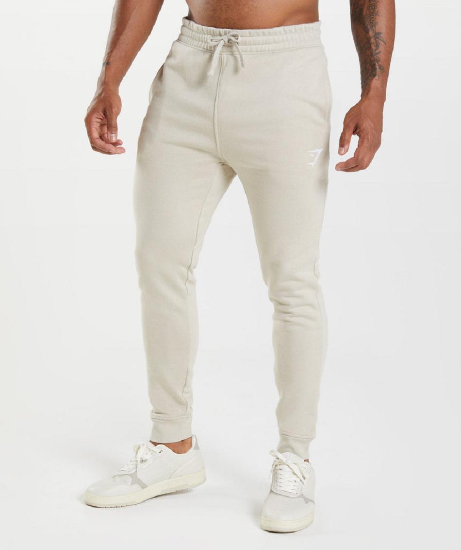 Pantalones Jogger Gymshark Crest Hombre Gris | CO 3699XYU